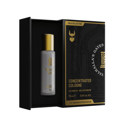 Concentrated Cologne Oil in Valhalla's Gates scent. The Beard Struggle