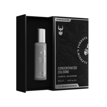 Concentrated Cologne Oil in Alfheim's Forests scent. The Beard Struggle