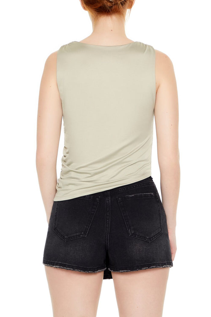 Contour Sculpt Asymmetrical Tank Top