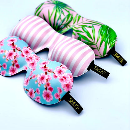Contoured 3D Blackout Sleep Mask - Candy Shop Print - Contoured Sleep Mask
