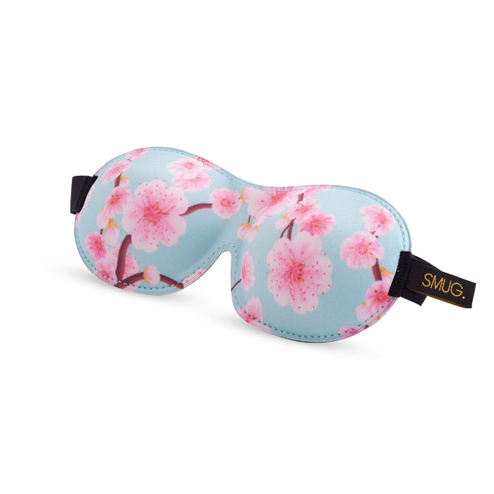 Contoured 3D Blackout Sleep Mask - Cherry Blossom Print Sleep Mask Only - Contoured Sleep Mask