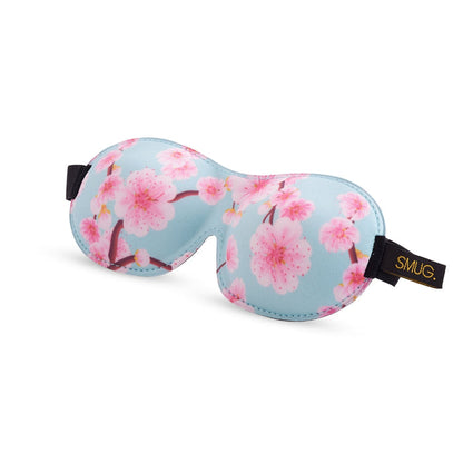 Contoured 3D Blackout Sleep Mask - Cherry Blossom Print Sleep Mask Only - Contoured Sleep Mask