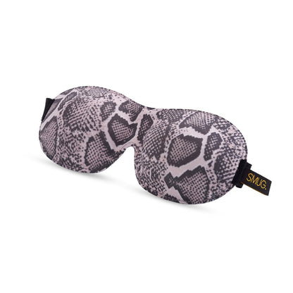 Contoured 3D Blackout Sleep Mask - Snake Print Sleep Mask Only - Contoured Sleep Mask