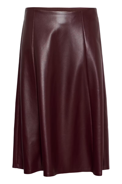 Cream 10614242 CRPaloma Skirt Dark Cabernet by Cream Shop Cream at Dotique