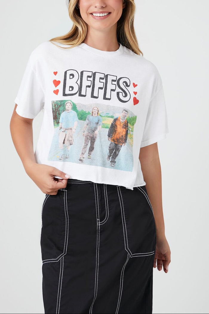 Cropped BFFFS Graphic Tee