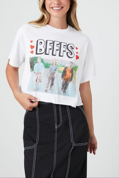 Cropped BFFFS Graphic Tee