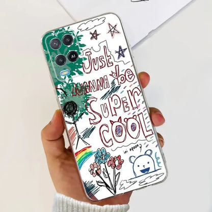 For OPPO A54 4G / Purple