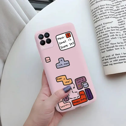 for Realme 8 / Pink 7