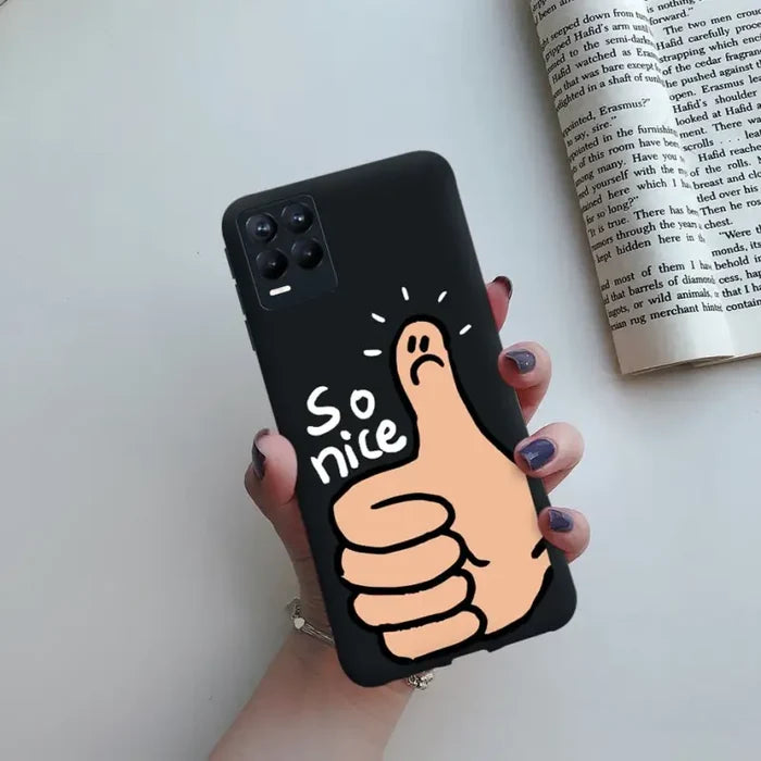 for Realme 8 / Black 10