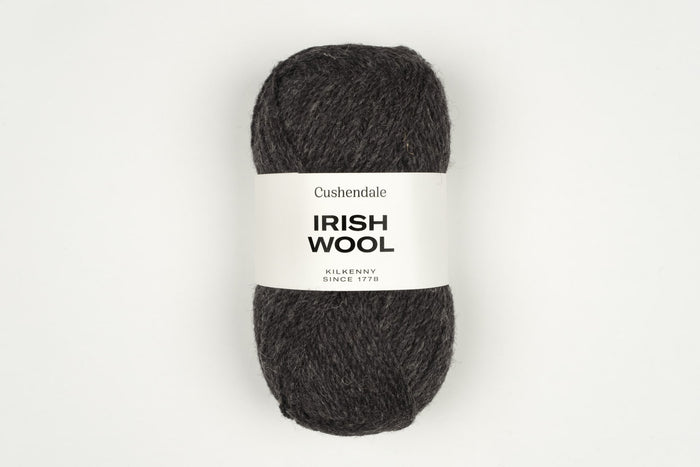 Dark Charcoal Irish Wool DK Yarn - Cushendale Woollen Mills