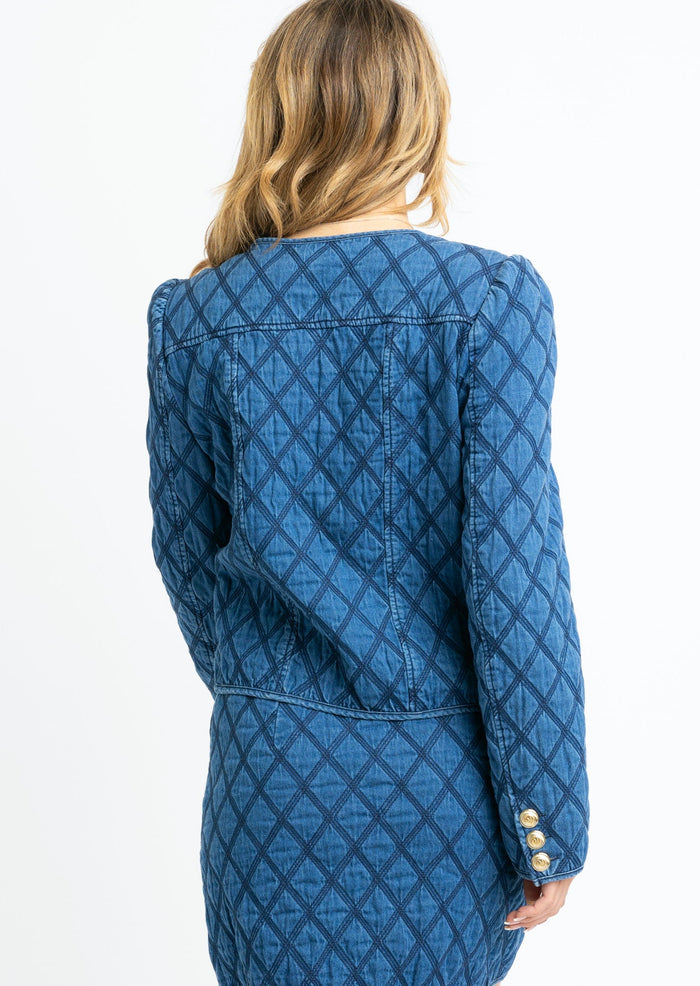 Denim Stitch Novelty Jacket
