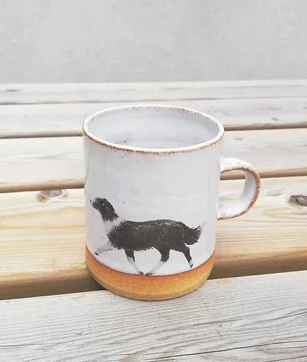 Dog Handthrown Espresso Cup - Cushendale Woollen Mills