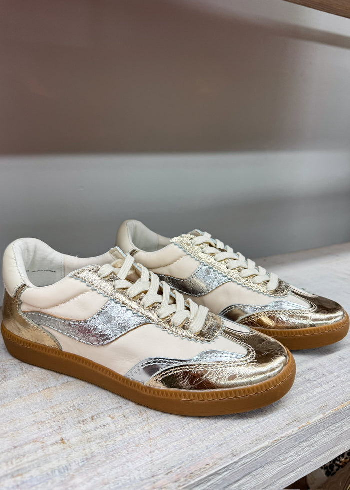 Dolce Vita Notice 2.0 Sneaker - Silver and Gold