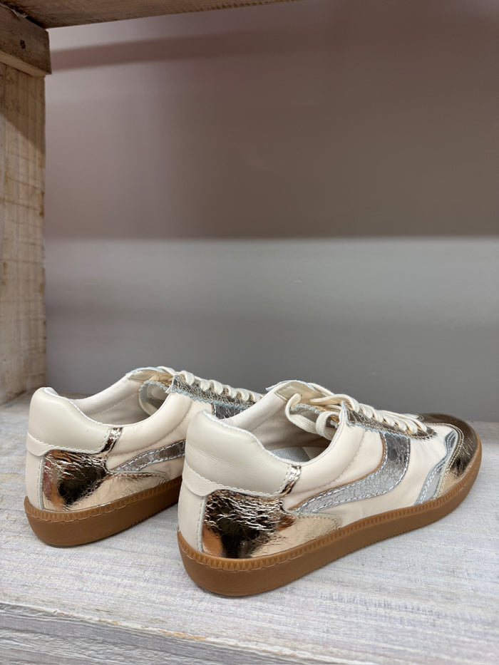 Dolce Vita Notice 2.0 Sneaker - Silver and Gold