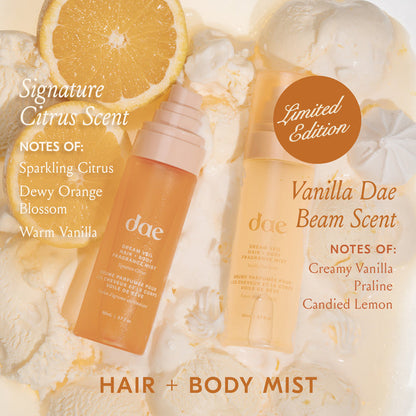 Dream Veil Hair + Body Fragrance Mist Duo