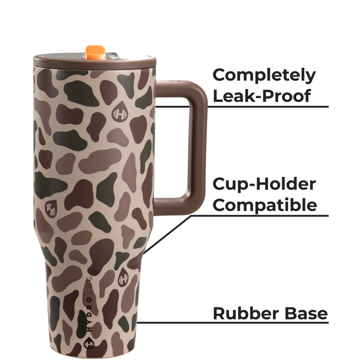 Duck Camo 40 oz Traveler Tumbler by HydroJug