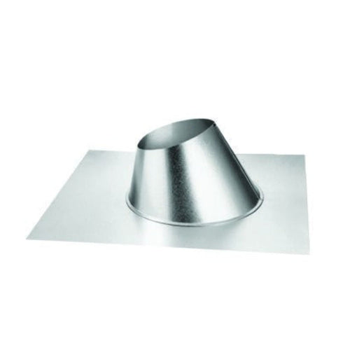 Duravent 4" x 6-5/8" DirectVent Pro Adjustable Roof Flashing for 0/12 - 6/12 Roof Pitch | 46DVA-F6