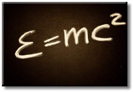 Einstein E=Mc2 Picture on Stretched Canvas, Wall Art Décor, Ready to Hang