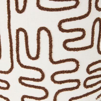 Embroidered Nomad Shade Latte 35cm