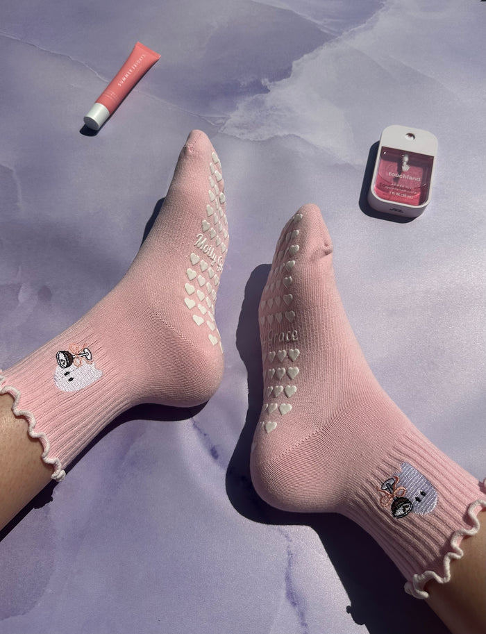 Espresso martini ghost in ballet pink