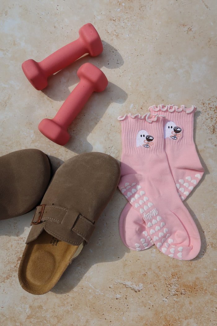 Espresso martini ghost in ballet pink