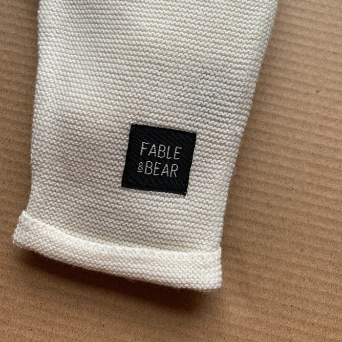 Fable and Bear Baby Leggings - Trendy Black & White Set - Joggers