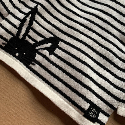 Fable and Bear Baby Striped T-Shirt - Hop To It - Sweaters
