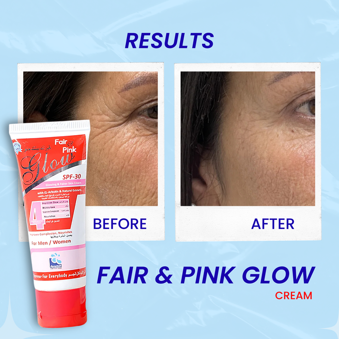 Fair & Pink Glow ( Fight skin disorders such as premature aging and wrinkles )