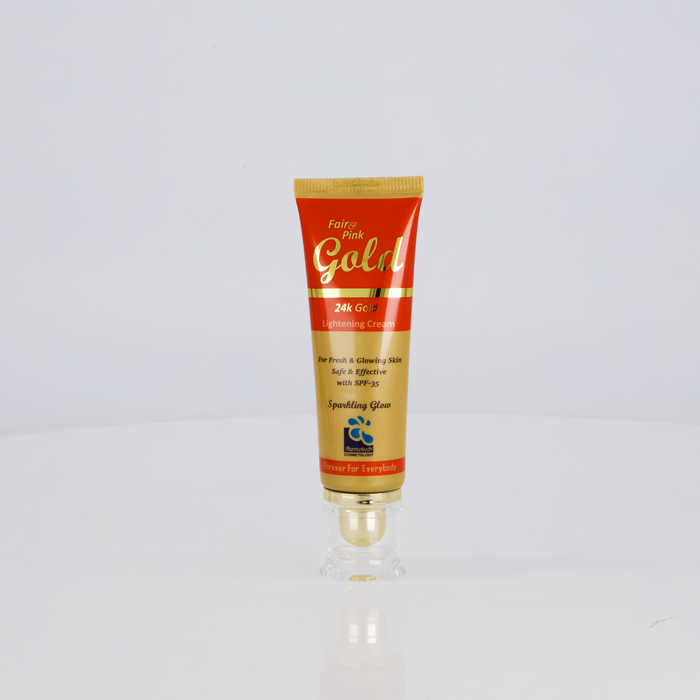 Fair & Pink Gold Cream ( Improves blood circulation, and stops early aging, wrinkles and tanning )