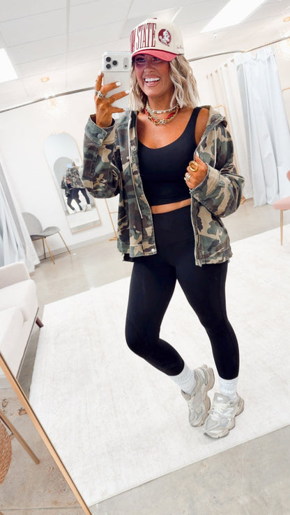 -FINAL SALE- The Camouflage Crush Jacket