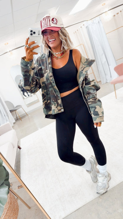 -FINAL SALE- The Camouflage Crush Jacket