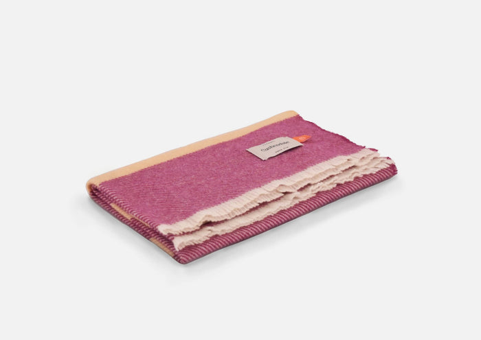 Foxglove Classic Kileen Lambswool Baby Blanket - Cushendale Woollen Mills