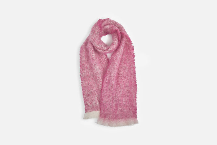 Foxglove Mooneen Mohair Scarf - Cushendale Woollen Mills