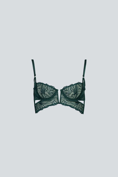 Gaia Lingerie Set – Bra, G-String & Suspender Belt