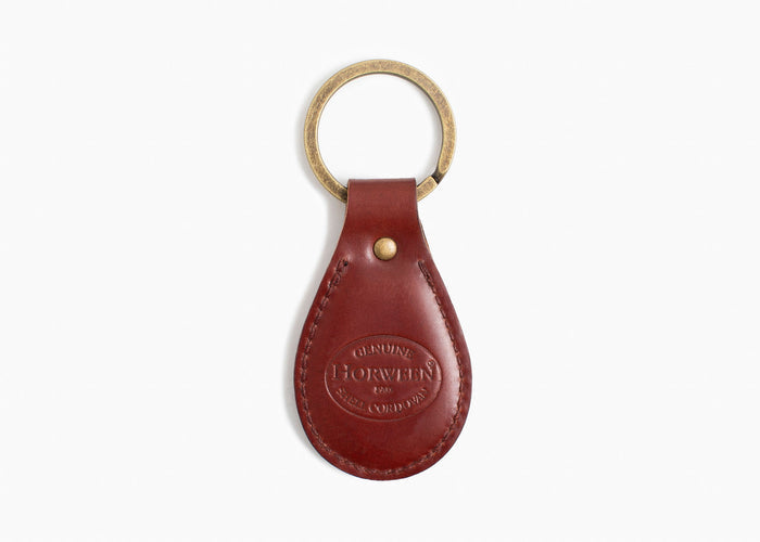 Garnet Shell Cordovan Key Fob