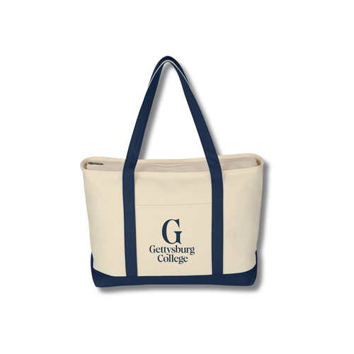 Gettysburg College Large Canvas Tote