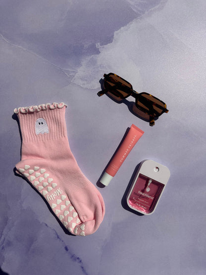 Ghost in ballet pink