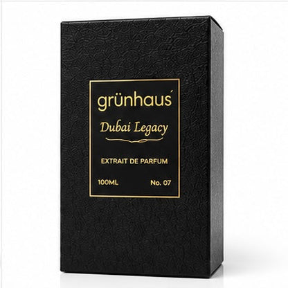 Grunhaus Dubai Legacy Extrait de Parfum 100ml | Luxury Long-Lasting Unisex Perfume