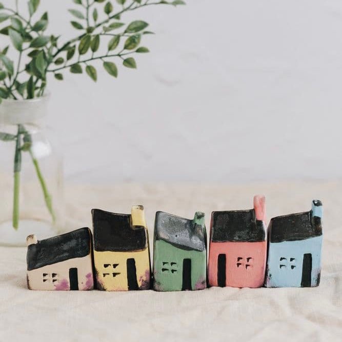 Handmade Ceramic Houses - Cushendale Woollen Mills