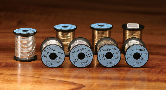 Hareline Uni French Oval Tinsel - Fly and Field Outfitters - Online Flyfishing Shop