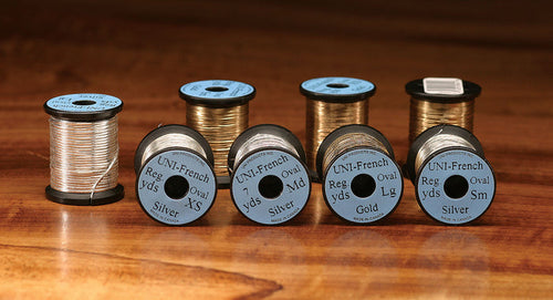 Hareline Uni French Oval Tinsel - Fly and Field Outfitters - Online Flyfishing Shop