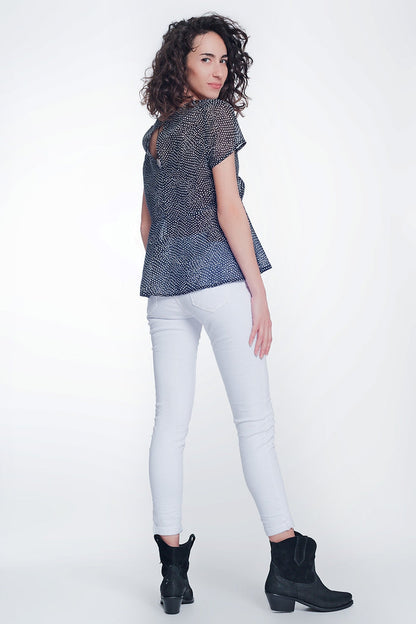 High waisted super skinny pants in white - Coloured Jeans