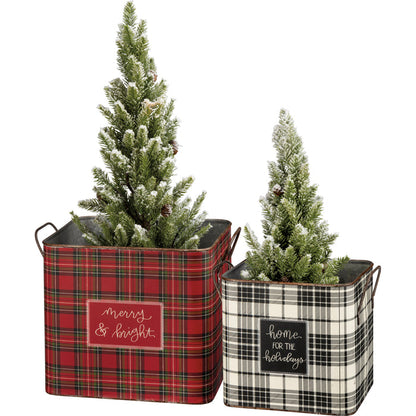 Home For The Holidays Bin Set