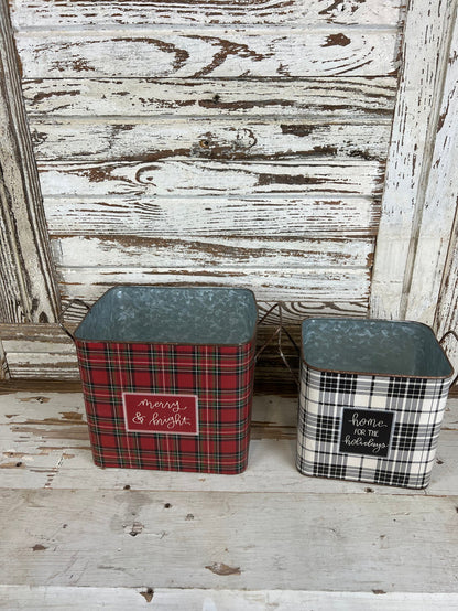 Home For The Holidays Bin Set