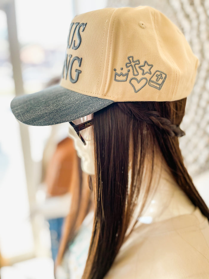 Jesus Is King Trucker Hat