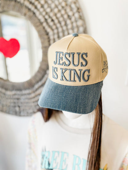 Jesus Is King Trucker Hat