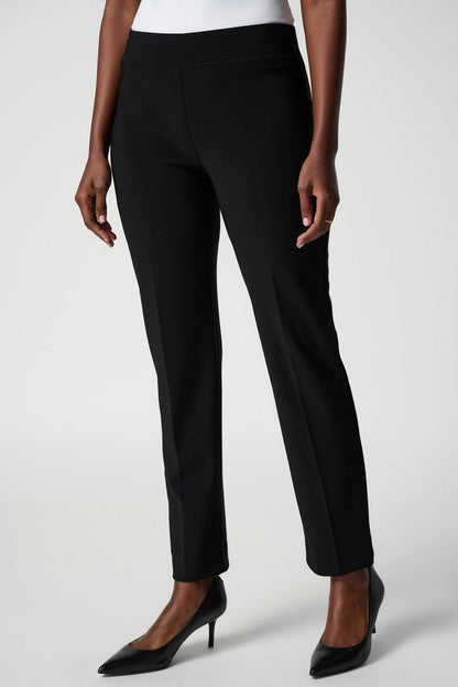 Joseph Ribkoff 143105 Black Classic Straight Trouser - Dotique