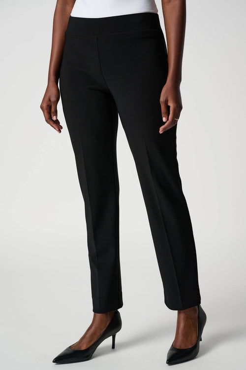 Joseph Ribkoff 143105 Black Classic Straight Trouser - Dotique