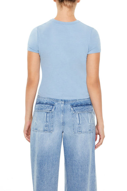 Just Here For the Tailgate Baby Tee