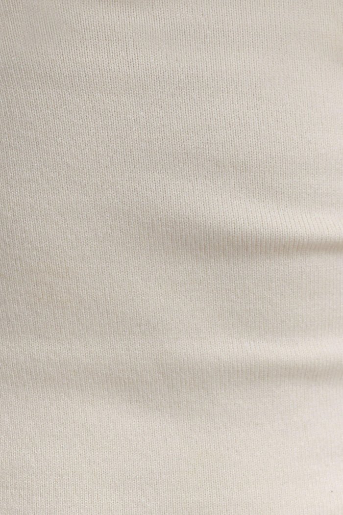 Kaylen Knit Long Sleeve Top - Ivory